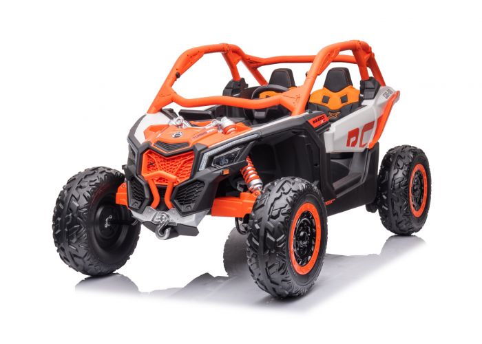 Can-Am Maverick X3 Elektrische Kinderauto (2-zits) 24V 4x4 - Oranje