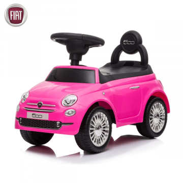Fiat 500 loopauto roze