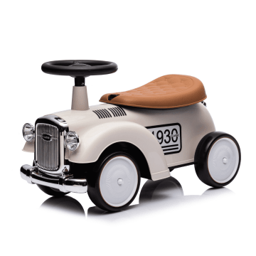 Classic 1930 Loopauto voor kinderen - wit