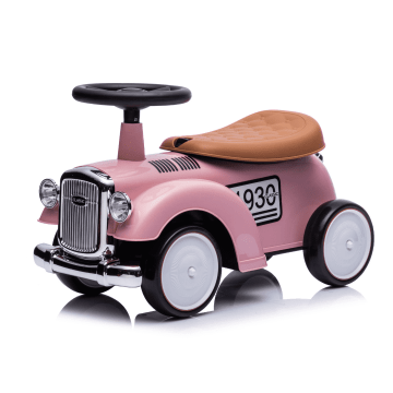Classic 1930 Loopauto voor kinderen - roze 