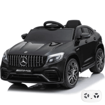 Mercedes GLC63s AMG Elektrische Kinderauto 12V - Zwart