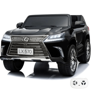 Lexus LX570 Elektrische Kinderauto 12V (2-zits) - Zwart