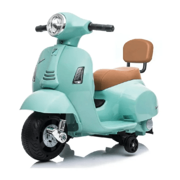 Vespa GTS Mini Elektrische Kinderscooter 6V - Blauw