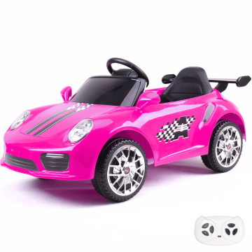 Elektrische Kinderauto Porsche 911-Stijl 12V - Roze