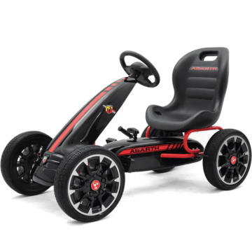 Officiële Abarth GoKart voor Kinderen - Zwart