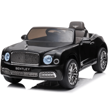 Bentley Mulsanne Elektrische Kinderauto 12V - Zwart