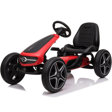 Mercedes Gokart Skelter voor kinderen - Rood