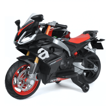 Aprilia RS660 Elektrische Kindermotor 12V - Zwart