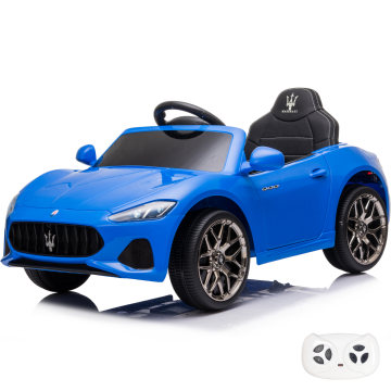 Maserati GrandCabrio Elektrische Kinderauto 12V - Blauw