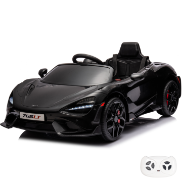 McLaren 765LT Elektrische Kinderauto 12V - Zwart