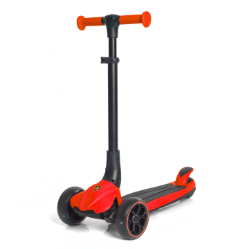 Cruiser Kinderstep met 3 wielen - LED verlichting - Rood