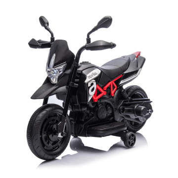 Aprilia Dorsoduro 900 Elektrische Kindermotor 6V - Zwart