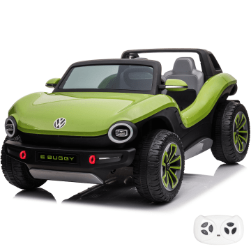 Volkswagen E-Buggy Elektrische Kinderauto 12V (2-zits) - Groen