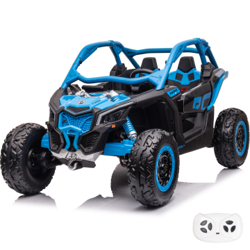 Can-Am Maverick X3 Elektrische Kinderauto (2-zits) 24V 4x4 - Blauw