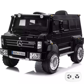 Mercedes Unimog U5000 Elektrische Kinderauto 12V - Zwart