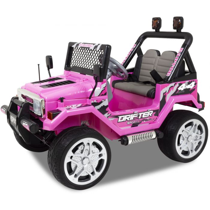 Gunst Nadeel afbetalen Jeep elektrische kinderauto roze bestellen | Berghofftoys.nl
